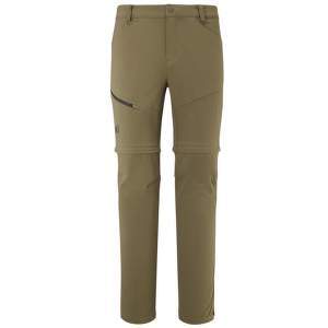 Pánské turistické kalhoty Millet TREKKER STR ZIP OFF PT M IVY|40
