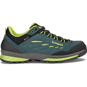 Trekové boty Lowa DELAGO GTX LO petrol/lime|44,5 EU