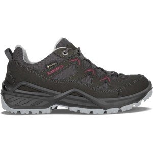 Trekové boty Lowa SIRKOS EVO GTX LO Ws anthracite/berry|38 EU