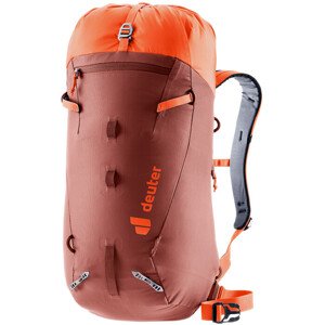 Lezecký batoh Deuter Guide 24 redwood-papaya