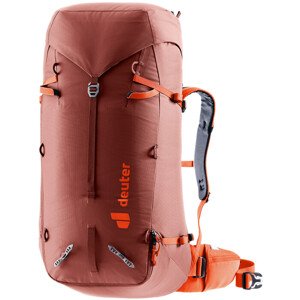 Lezecký batoh Deuter Guide 44+8 redwood-papaya
