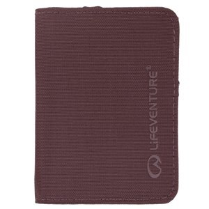 Peněženka Lifeventure RFID Card Wallet, Recycled, Plum