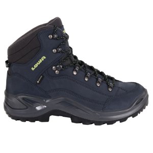 Pánské turistické boty Lowa Renegade GTX MID dark blue/lime|43,5 EU