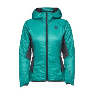 Dámská zimní bunda Black Diamond W VISION HYBRID HOODY Dark Patina|M