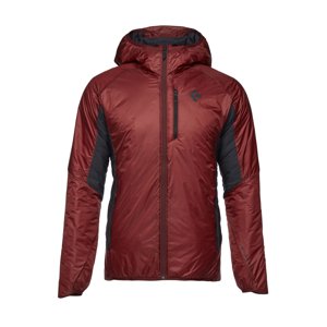 Pánská zimní bunda Black Diamond M VISION HYBRID HOODY Dark Crimson|L