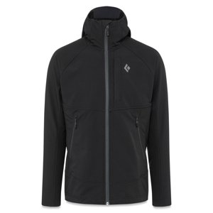 Pánská softshellová bunda Black Diamond M ELEMENT HOODY Black|M