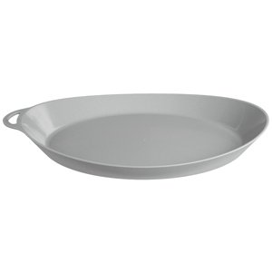 Talíř Lifeventure Ellipse Plate, Light Grey