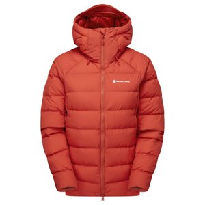 Dámská péřová bunda Montane Resolve XT Hoodie W saffron red|S