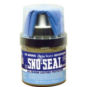 Vosková impregnace Atsko SNO SEAL WAX 100g dóza s aplikátorem, černý