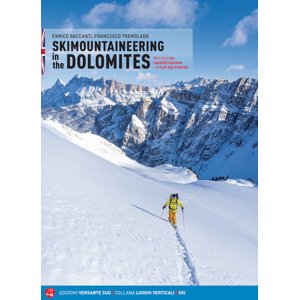 Skialpinistický průvodce Skialpinismus v Dolomitech anglická verze