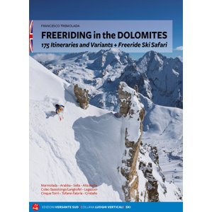 Lyžařský průvodce FREERIDING in the DOLOMITES anglická verze