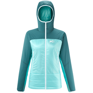 Dámská zimní bunda Millet FUSION AIRWARM HOODIE W ARUBA/HYDRO|S