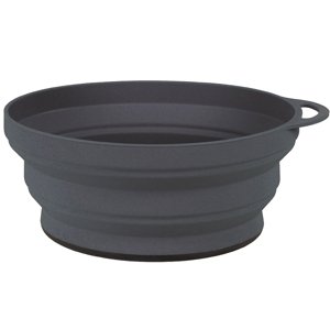 Kempingová miska Lifeventure Silicon Ellipse Bowl Graphite