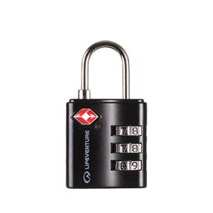 Zámek na batoh Lifeventure TSA Combi Lock Black