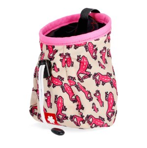 Pytlík na magnézium Ocún Lucky Kid + Belt Frog pink