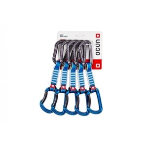 Sada expresek Ocún Falcon QD Zoom PA 15/22mm 12cm 5-pack blue