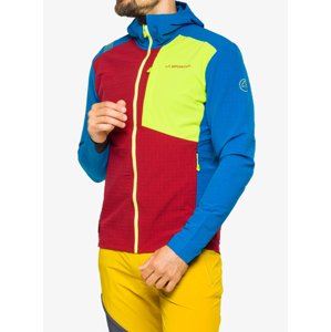 Pánská softshellová bunda La Sportiva Descender Storm Jkt M Sangria/El