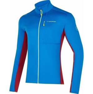 Pánská funkční mikina La Sportiva Chill Jkt M Electric Blue/Sangria|XL