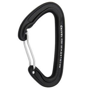 Karabina Grivel K3W PLUME wire Black