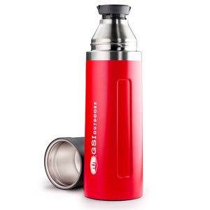 Termoska GSI Outdoors Glacier Stainless Vacuum Bottle 1L červená
