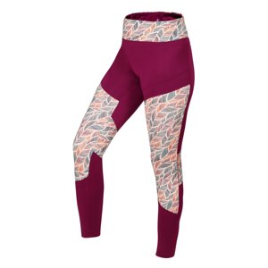 Dámské legíny Ocún RHEA Leggings wine rhododendron|XL