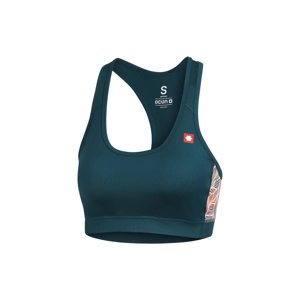 Podprsenka Ocún MISTY BRA green deep teal|S