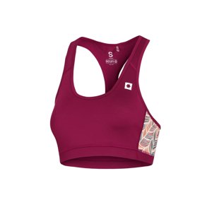 Podprsenka Ocún MISTY BRA wine rhododendron|L