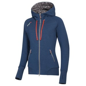 Dámská lezecká mikina Ocún HOODIE ZIPPER WOMEN blue opal|L