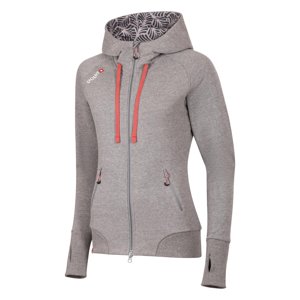 Dámská lezecká mikina Ocún HOODIE ZIPPER WOMEN grey paloma|L