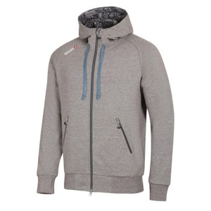 Pánská lezecká mikina Ocún HOODIE ZIPPER MEN grey paloma|XXL