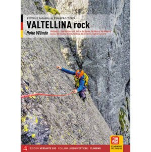 Lezecký průvodce Valtellina Rock Hohe Wande 2023 německá verze