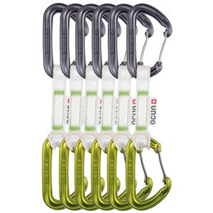 Expresky Ocún HAWK QD Wire Bio-Dyn-Ring 15 mm 10 cm 6-pack green