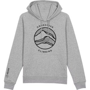 Pánská funkční mikina Sierra Hoodie Man Conscious Heather Grey|S