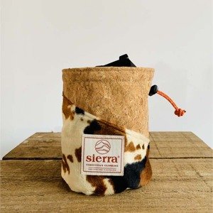 Pytlík na magnézium Sierra Tube Twist Cow Brown