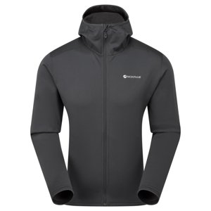 Pánská mikina na zip Montane Fury Lite Hoodie midnight grey|XXL