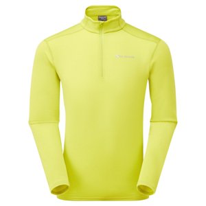 Pánská funkční mikina Montane Protium Lite Pull On citrus spring|L
