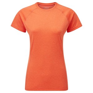 Dámské tričko s krátkým rukávem Montane Dart T-shirt W tigerlily|L