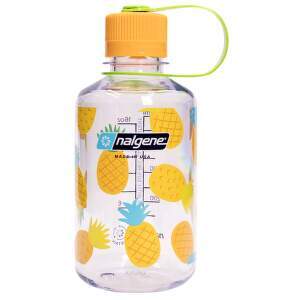 Láhev Nalgene Narrow Mouth 500 ml Sustain Clear w/Pineapples print
