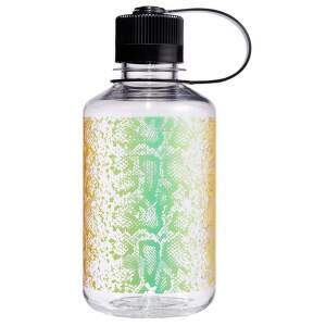 Láhev Nalgene Narrow Mouth 500 ml Sustain Clear Rainbow Snake