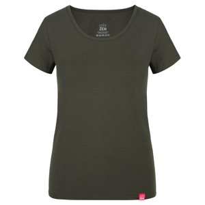 Dámské tričko CityZen BREDA dark khaki|XS