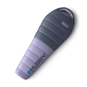 Péřový spacák Husky Dinis Ladies -10°C blue/pink