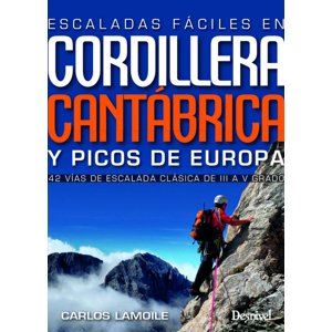Lezecký průvodce Escaladas fáciles en la Cordillera Cantábrica y Picos