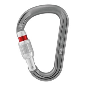 Karabina Petzl Attache šedá