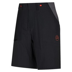 Kraťasy La Sportiva Scout Short W Black/Cherry Tomato|XS