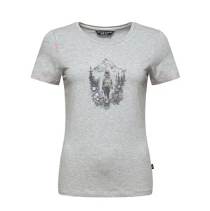 Dámské tričko Chillaz Saile Mountain Paradise grey melange|36