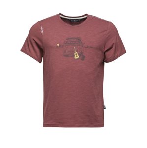 Pánské triko Chillaz Out In Nature dark red|XXL