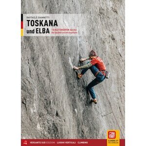Lezecký průvodce Toskánska a Elba 2025 německá verze