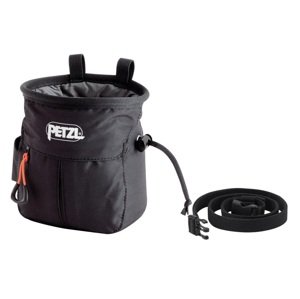 Pytlík na magnézium Petzl SAKAPOCHE černý