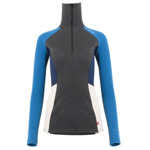 Dámské funkční triko Aclima WarmWool Polo Women marengo/corsair|L