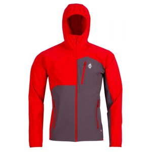 Pánská bunda High Point Versa Hoody Jacket Red/Iron gate|L